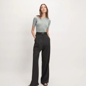 The Short-Sleeved Crewneck Bodysuit XS